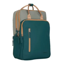 Ferron Milwaukee 19 Liter Laptoprugzak – Waterafstotend PU, Geschikt voor 15,6″ Laptop 19L Petrol