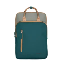 Ferron  Milwaukee 19 Liter  Laptoprugzak – Waterafstotend PU, Geschikt voor 15,6″ Laptop 19L Petrol