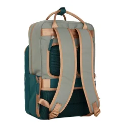 Ferron  Milwaukee 19 Liter  Laptoprugzak – Waterafstotend PU, Geschikt voor 15,6″ Laptop 19L Petrol