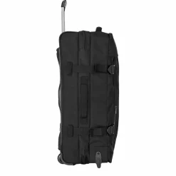 Gassaway Trolley Large | XXL Reiskoffer 73L - Lichtgewicht Koffer met Dubbele Wielen - 70x39x27 cm Zwart