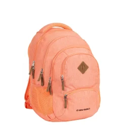 New Rebels ® BTS 4 schooltas met laptopvak soft Pink