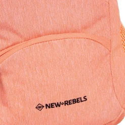 New Rebels ® BTS 4 schooltas met laptopvak soft Pink