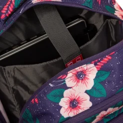 New Rebels ® BTS 2 schooltas met laptopvak Flower print