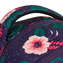 New Rebels ® BTS 3 schooltas met laptopvak flower print