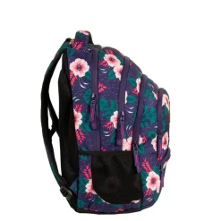 New Rebels ® BTS 4 schooltas met laptopvak flower print