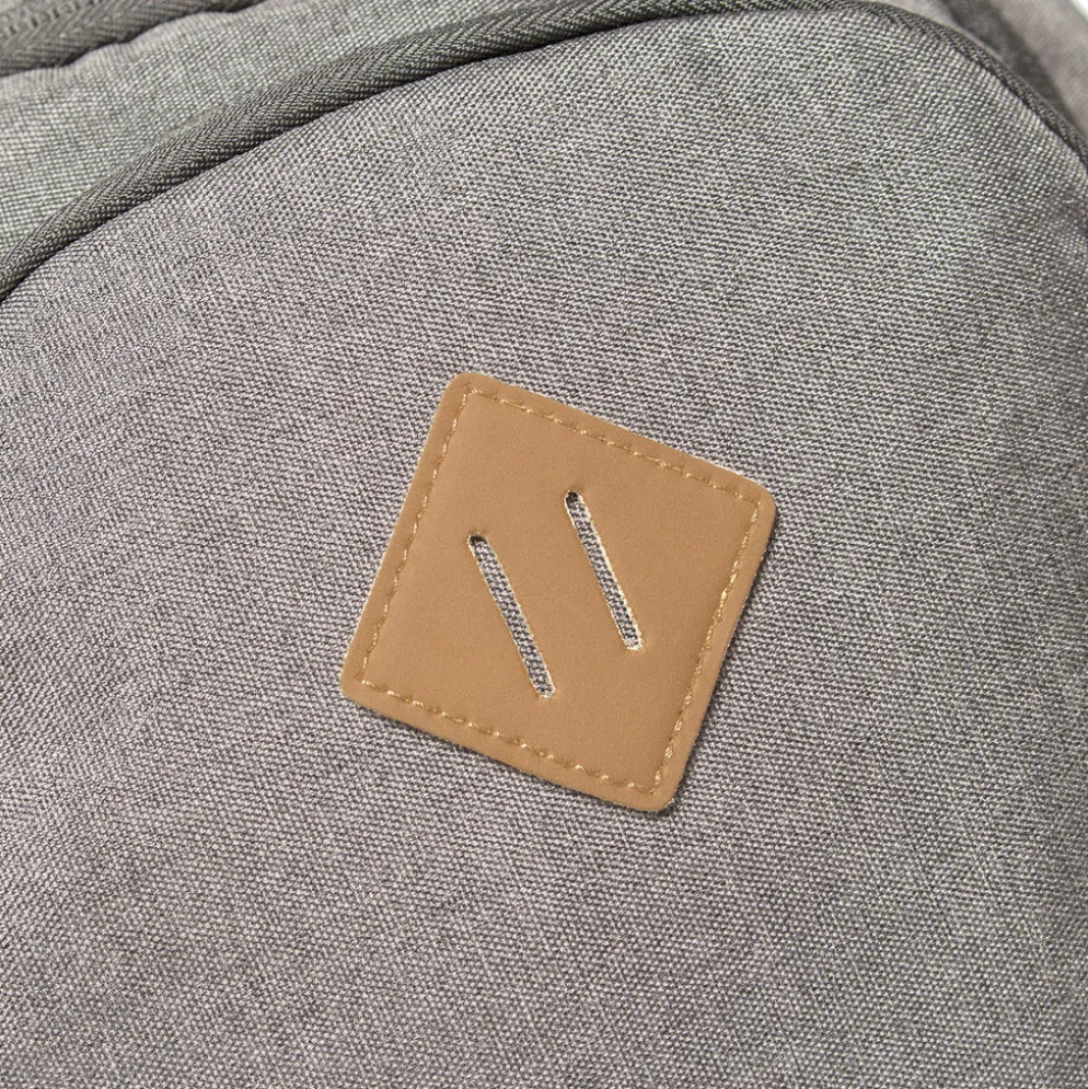 New Rebels ® BTS 4 schooltas met laptopvak grijs