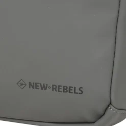 New Rebels ® Harper  3- Rugtas - Waterafstotend - Laptoptas 14 inch -  12 Liter - Waterproof Rugzak - Antraciet Grijs