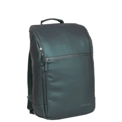 New Rebels ® Harper - Rugzak - Laptoptas - Rugtas - 18 Liter - Donker Groen -  Metallic