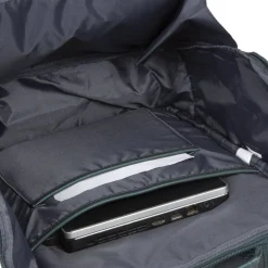 New Rebels ® Harper - Rugzak - Laptoptas - Rugtas - 18 Liter - Donker Groen -  Metallic