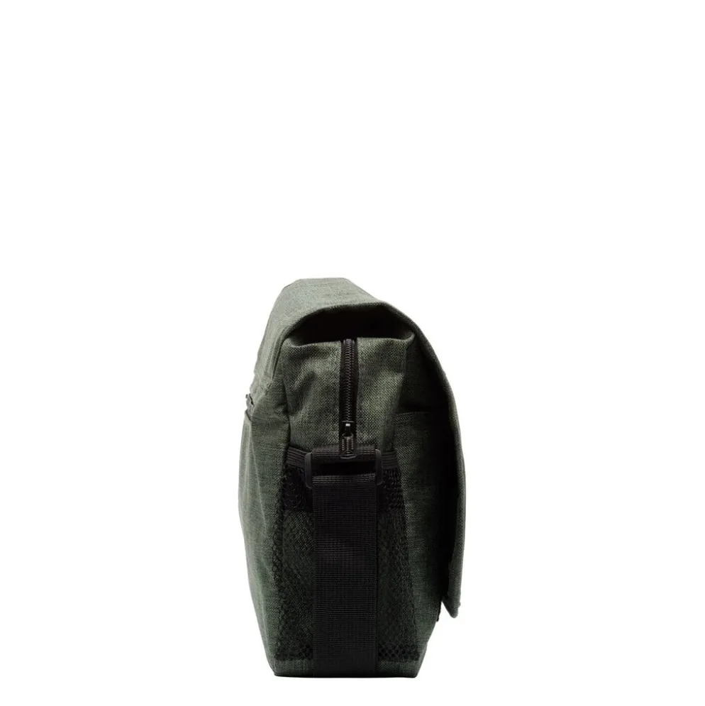 New Rebels ® Heaven25 - Medium Schoudertas A5 - Crossbodytas met flap Donker Groen