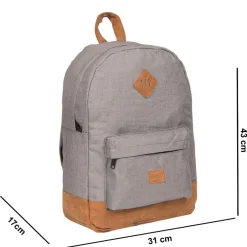 New Rebels ® Heaven - Rugzak - 22L - Polyester - Antraciet