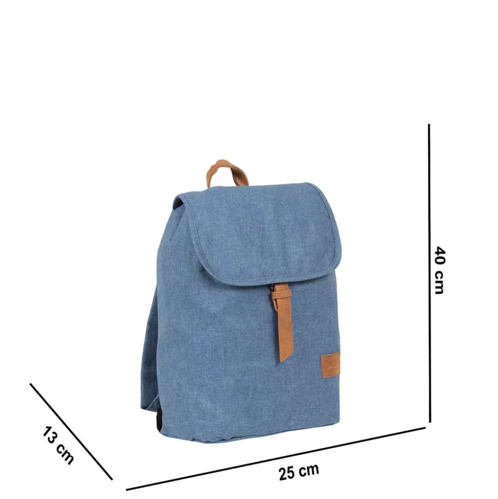 New Rebels ® Heaven - Rugzak - Gevoerd - Polyester - Lichtblauw