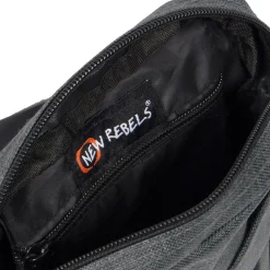 New Rebels ® Heaven - Schoudertas - Crossbody - Polyester - Zwart