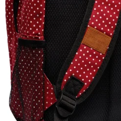 New Rebels ® Katschberg - Schooltas - Laptopvak - Rood - Rugzak - Rugtas