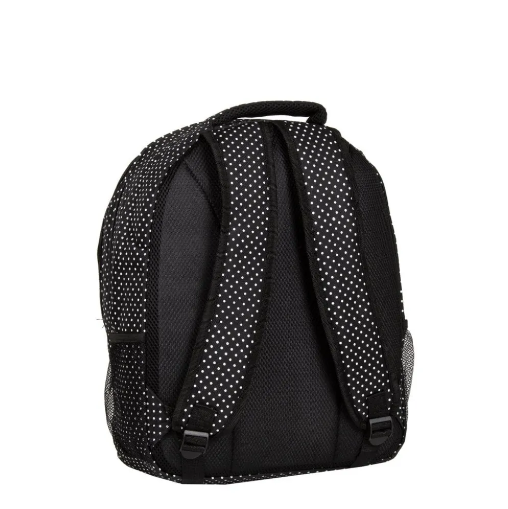 New Rebels ® Katschberg - Schooltas - Laptopvak - Zwart - Rugzak - Rugtas