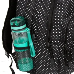 New Rebels ® Katschberg - Schooltas - Laptopvak - Zwart - Rugzak - Rugtas