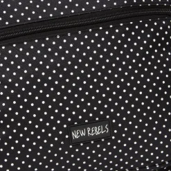 New Rebels ® Katschberg - Schooltas - Laptopvak - Zwart - Rugzak - Rugtas