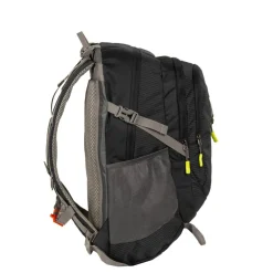 New Rebels ® Kinley - Rugtas - Schooltas - Vrijetijdstas - 35 Liter - Nylon - Zwart