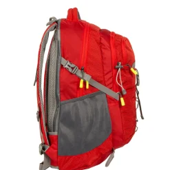 New Rebels ® Kinley - Rugtas - Schooltas - Vrijetijdstas - 48 Liter - Nylon - Rood