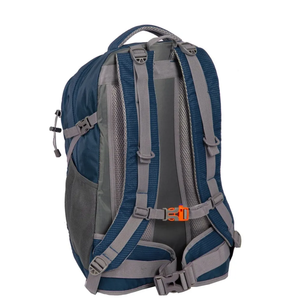 New Rebels ® Kinley - Rugtas - Schooltas - Vrijetijdstas - 48 Liter - Nylon - Navy Blauw