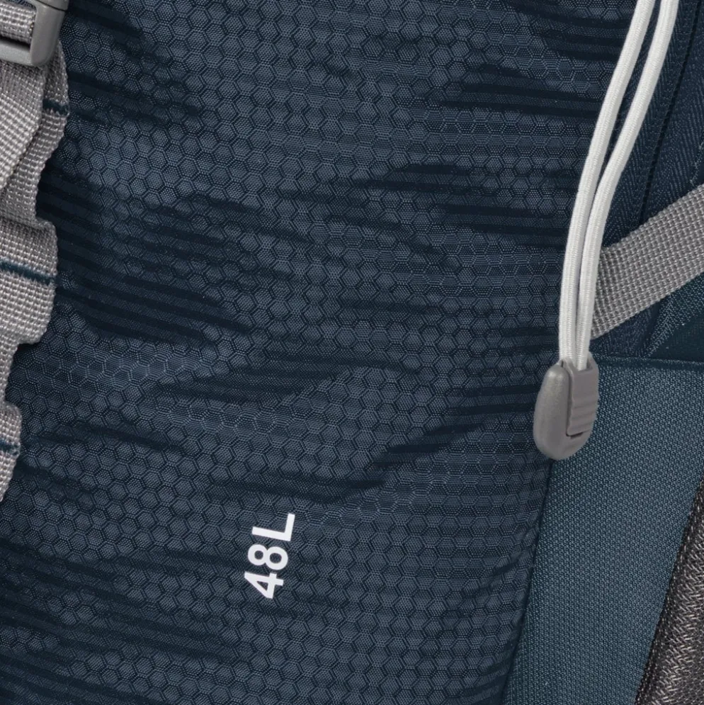 New Rebels ® Kinley - Rugtas - Schooltas - Vrijetijdstas - 48 Liter - Nylon - Navy Blauw