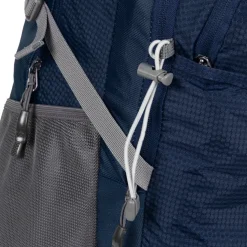 New Rebels ® Kinley - Rugtas - Schooltas - Vrijetijdstas - 48 Liter - Nylon - Navy Blauw