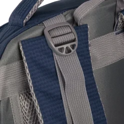 New Rebels ® Kinley - Rugtas - Schooltas - Vrijetijdstas - 48 Liter - Nylon - Navy Blauw