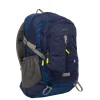 New Rebels ® Kinley - Rugtas - Schooltas - Vrijetijdstas - 35 Liter - Nylon - Navy Blauw