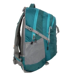 New Rebels ® Kinley - Rugtas - Schooltas - Vrijetijdstas - 48 Liter - Nylon - Petrol