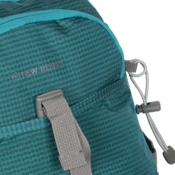 New Rebels ® Kinley - Rugtas - Schooltas - Vrijetijdstas - 48 Liter - Nylon - Petrol