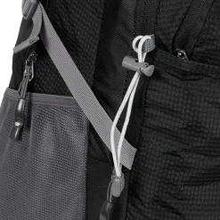 New Rebels ® Kinley - Rugtas - Schooltas - Vrijetijdstas - 48 Liter - Nylon - Zwart