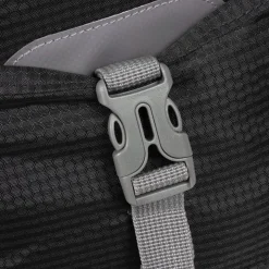 New Rebels ® Kinley - Rugtas - Schooltas - Vrijetijdstas - 48 Liter - Nylon - Zwart
