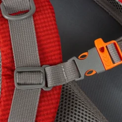 New Rebels ® Kinley - Rugtas - Schooltas - Vrijetijdstas - 35 Liter - Nylon - Rood