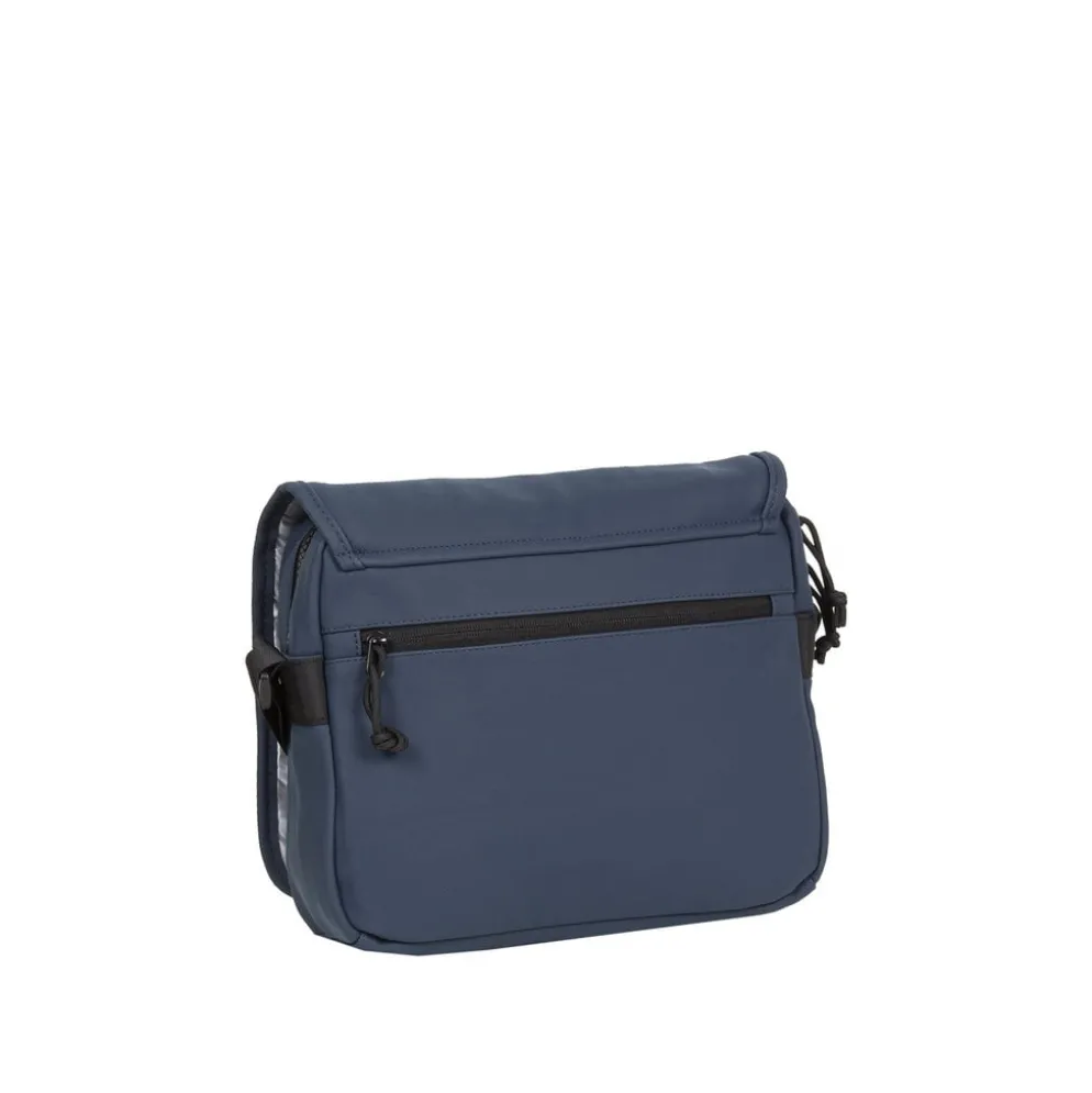New Rebels ® Mart - Flapover - Navy Blauw - A5 - Schoudertas