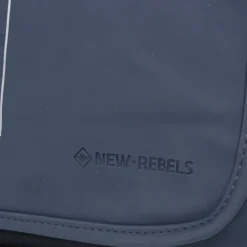 New Rebels ® Mart - Flapover - Navy Blauw - A5 - Schoudertas
