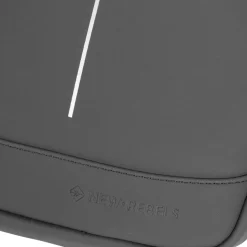 New Rebels ® Mart - Schoudertas - Crossbody tas -  Top Zip - Antraciet