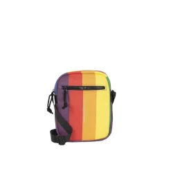 New Rebels ® Mart - Schoudertas - Crossbody Tas -  Top Zip - Regenboog