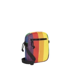 New Rebels ® Mart - Schoudertas - Crossbody Tas -  Top Zip - Regenboog