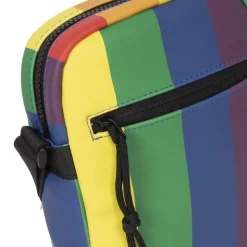 New Rebels ® Mart - Schoudertas - Crossbody Tas -  Top Zip - Regenboog