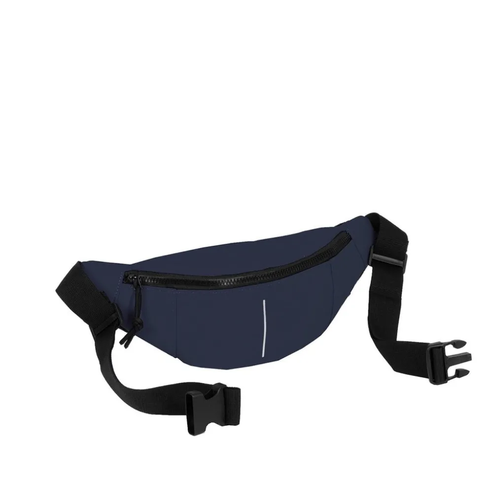 New Rebels ® Mart - Waterafstotend - Fanny Pack - Heuptas - Navy Blauw