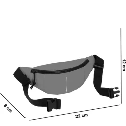 New Rebels ® Mart - Waterafstotend - Fanny Pack - Heuptas - Grijs