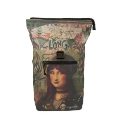 New Rebels - Mart Art  Rugzak 21L Mona Lisa Waterafstotend