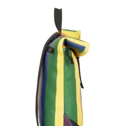 New Rebels ® Mart Rolltop - Mini Rugzak - Waterafstotend - Regenboog