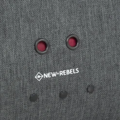 New Rebels ® Morris Rugtas Black 2Tone 10L 26X10X35CM
