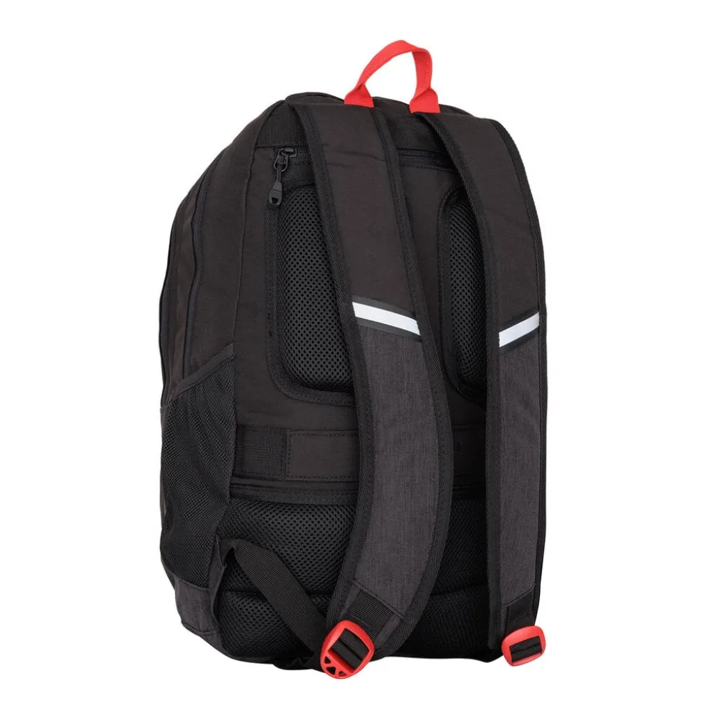 New Rebels - Otis - Stanford Rugtas 20L - Duotone - duurzaam waterafstotend polyester - 15.6" laptop - Zwart