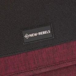 New Rebels ® Solar 25 - Medium Schoudertas  A5 - Crossbodytas Met Flap - Burgundy