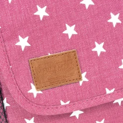 New Rebels ® Star25 - Medium Schoudertas  A5 - Crossbodytas met flapRoze