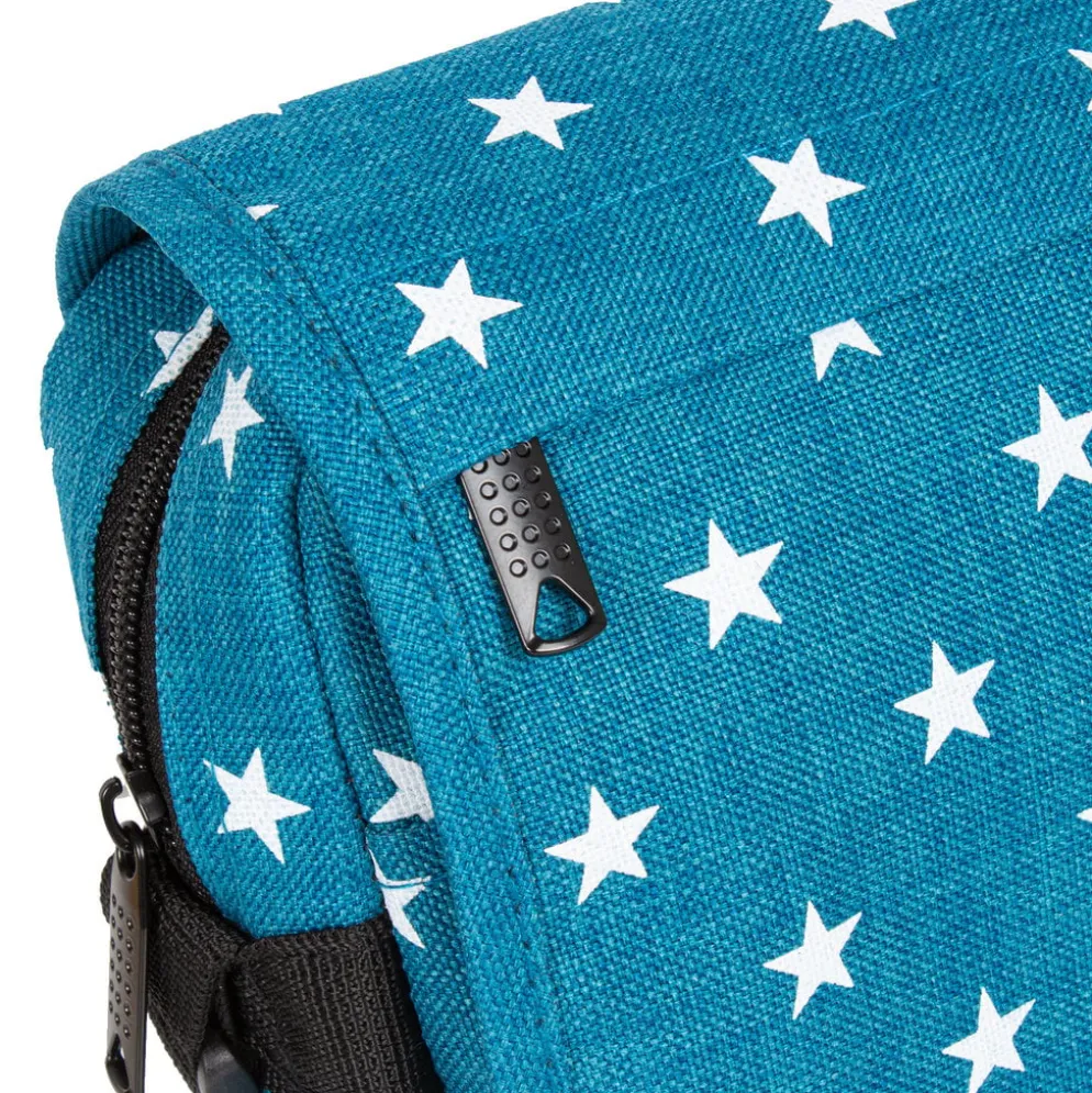 New Rebels ® Star range small flap new blue with stars