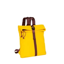 New Rebels ® Tim Rolltop Rugtas Small Yellow/Burgundy