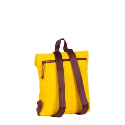 New Rebels ® Tim Rolltop Rugtas Small Yellow/Burgundy